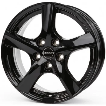 Platišča BORBET 5,5x15 TL BLACK GLOSSY
